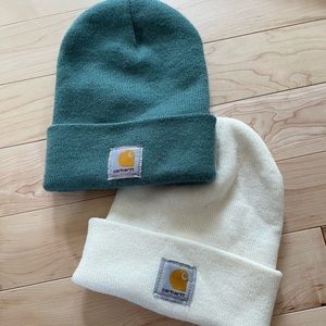 2 Carhartt Beanies like new condition